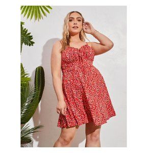 NWOT SHEIN Milkmaid Dress